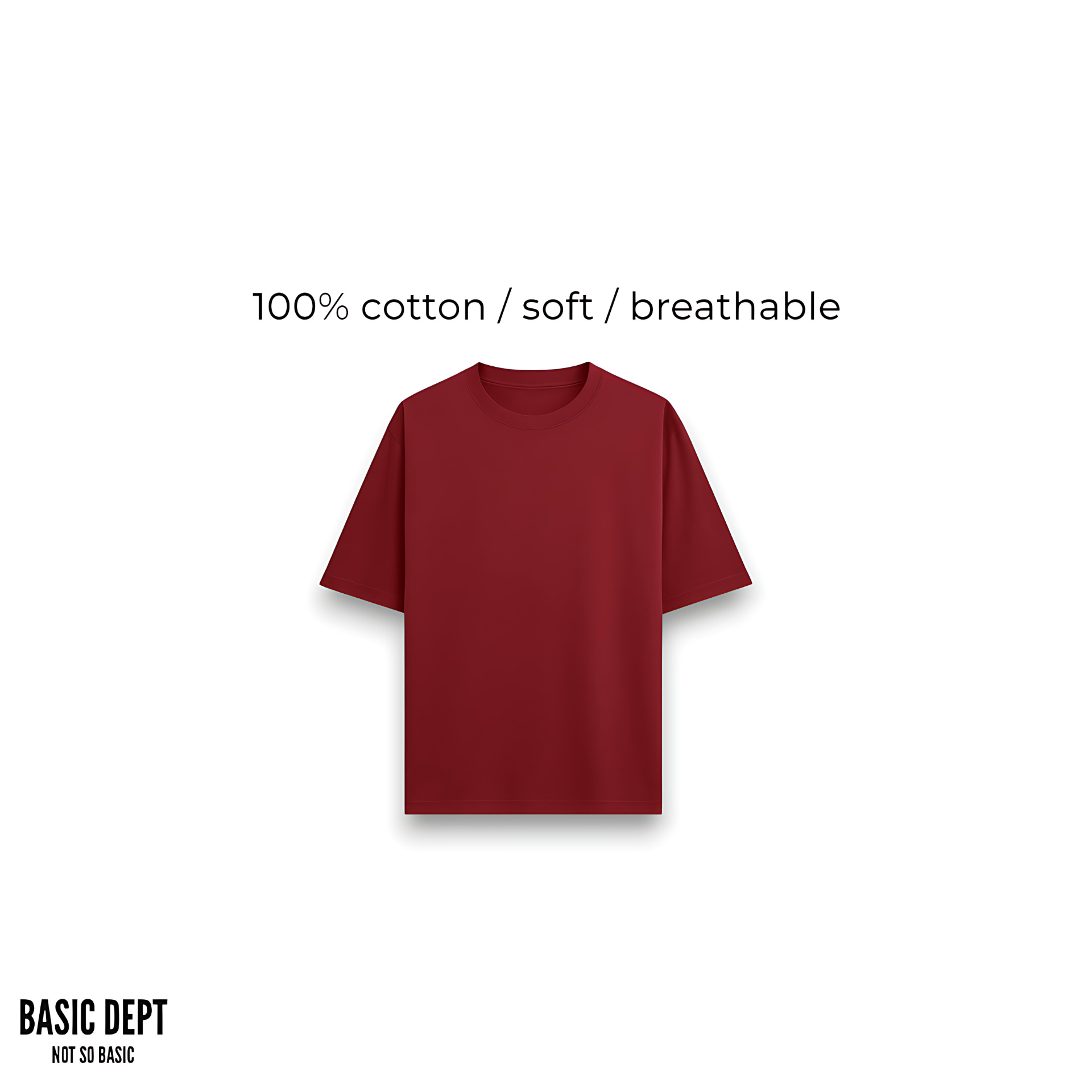 French Terry Oversized Fit T-shirt (240 GSM)