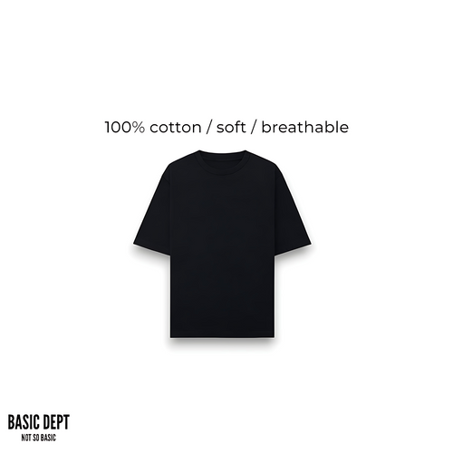 French Terry Oversized Fit T-shirt (240 GSM)