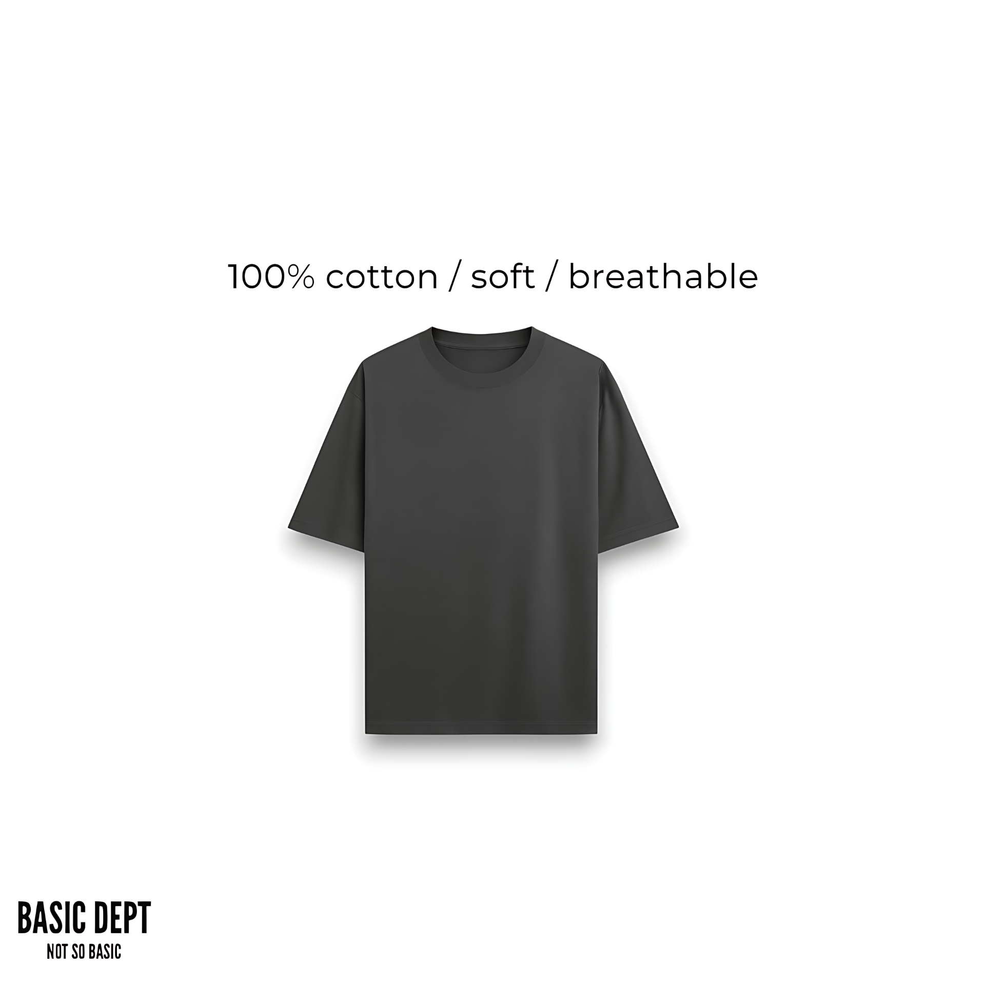 French Terry Oversized Fit T-shirt (240 GSM)